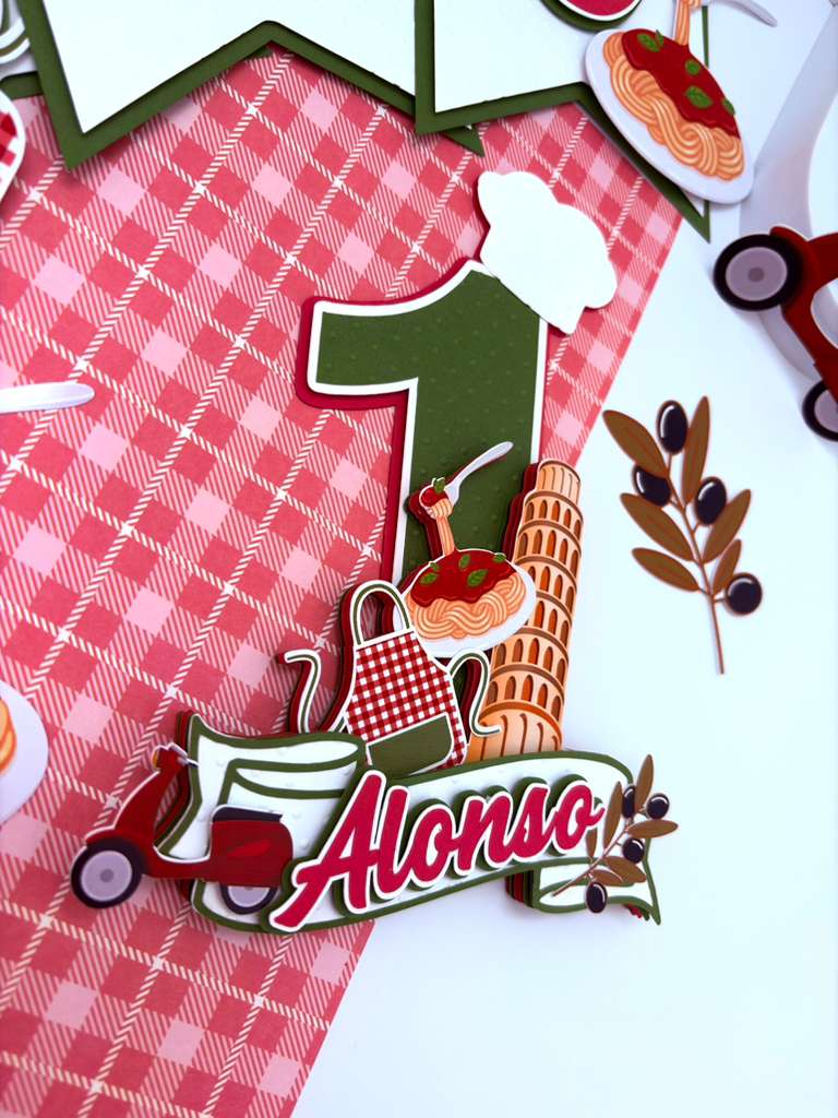 Little Chef β Italian birthday cake topper Little Chef β Italian birthday cake topper