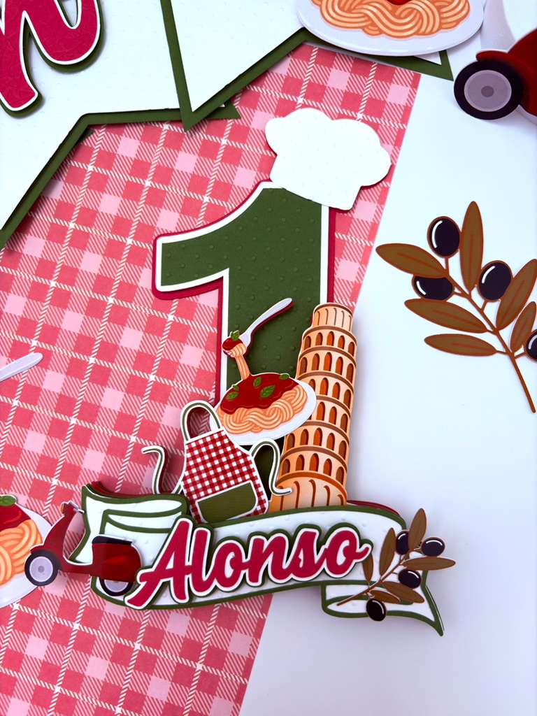 Little Chef β Italian birthday cake topper Little Chef β Italian birthday cake topper