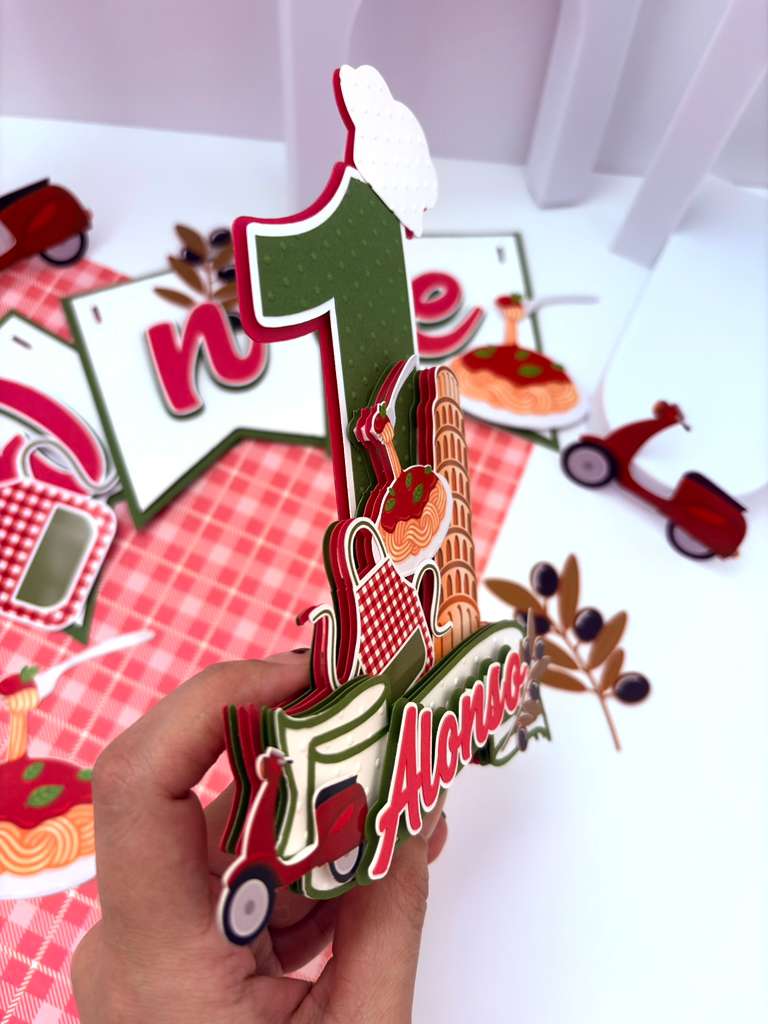 Little Chef β Italian birthday cake topper Little Chef β Italian birthday cake topper