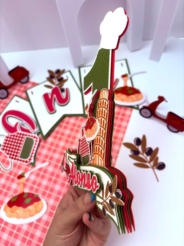 Little Chef β Italian birthday cake topper Little Chef β Italian birthday cake topper