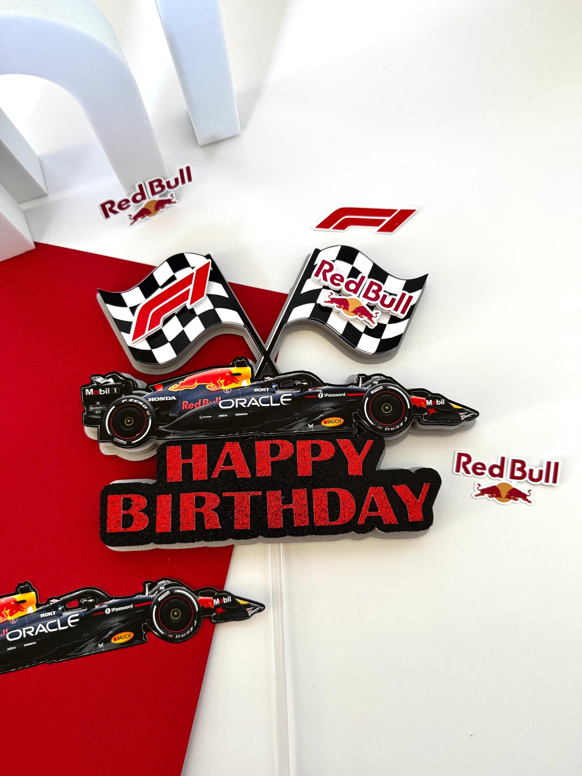 3d red bull cake topper | personalized formula 1 birthday cake decor | red bull f1 birthday decoration 3d red bull cake topper | personalized formula 1 birthday cake decor | red bull f1 birthday decoration